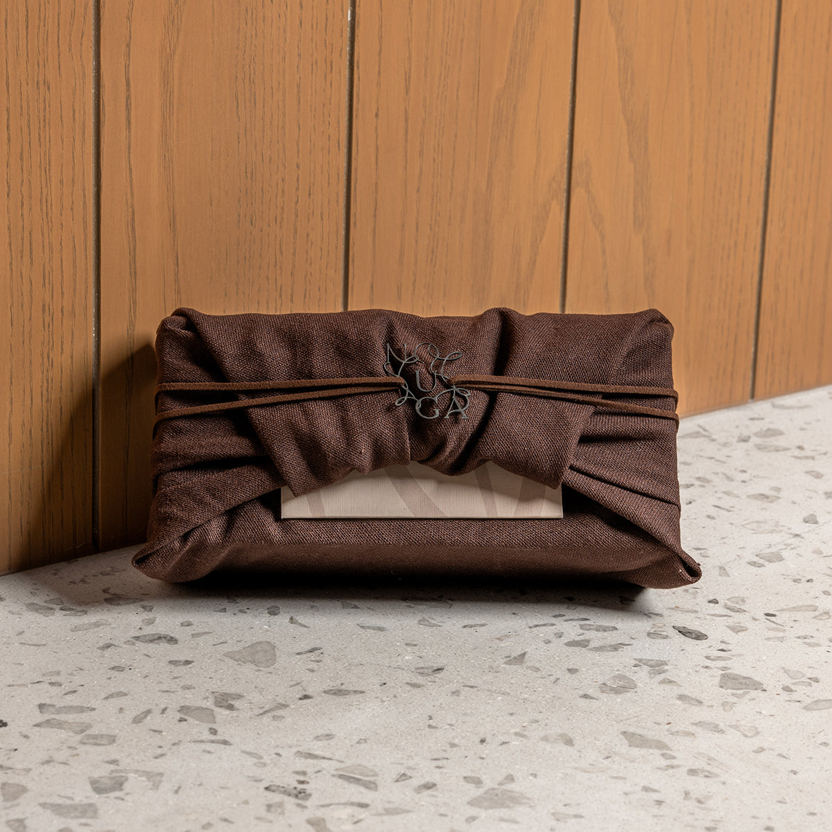 Wrapped Brown Gifting Box