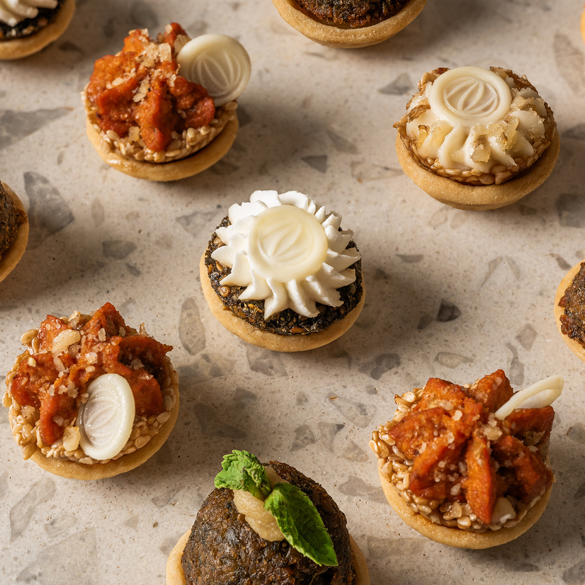 Nouga's Exquisite Silver Canapés Tray